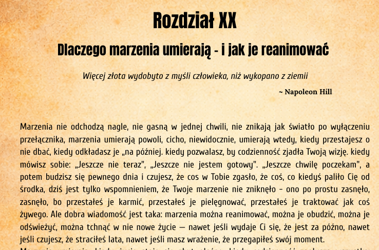 Ebook - Twoje Życie, Twój Ruch